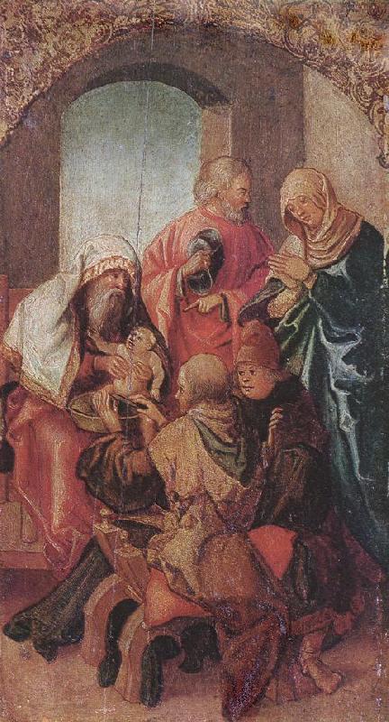 SCHAUFELEIN, Hans Leonhard The Circumcision of Christ Germany oil painting art